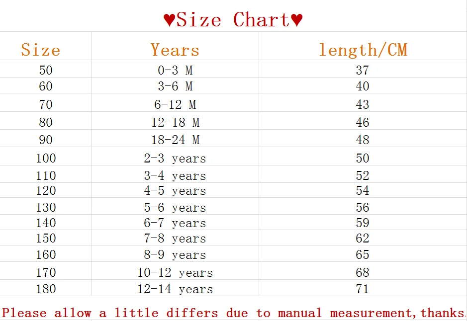 Shein Baby Clothes Size Chart ubicaciondepersonas.cdmx.gob.mx
