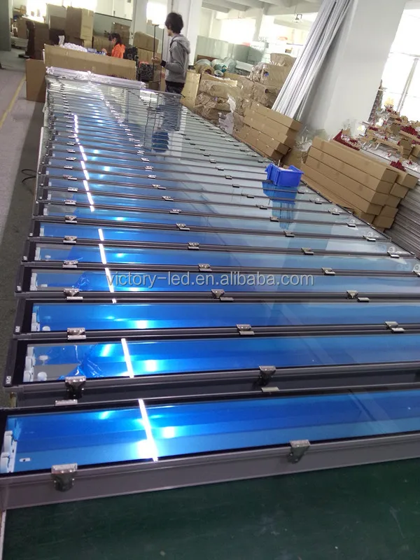 High Brightness IP65 explosion proof lighting fixture double led tube light 4ft 36w