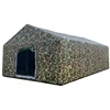 Durable PVC tarpaulin camouflage command center inflatable military army tent