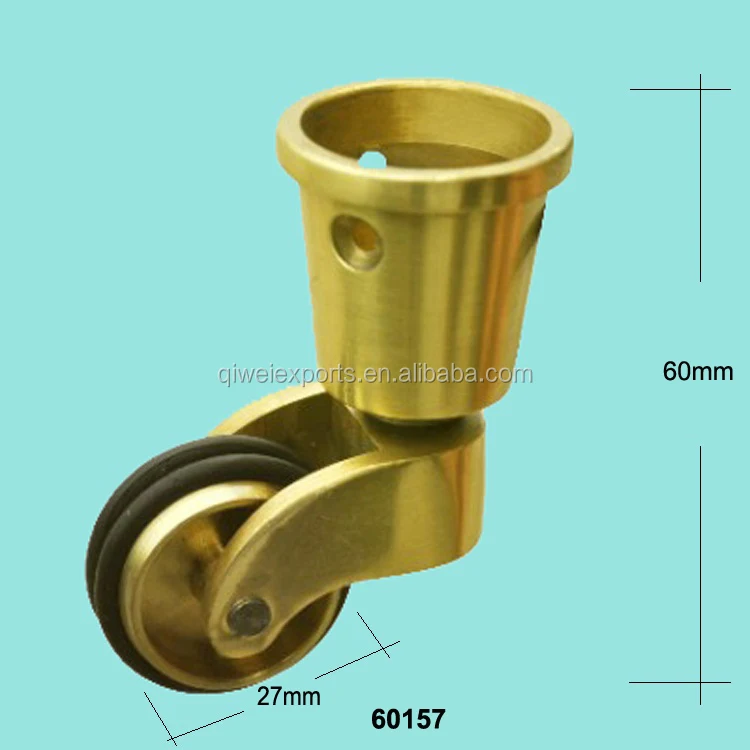 60157 brass casters wheels with rubber ring.jpg