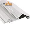 6063 anodized top Quality Recessed Extrusion wall mount led strip profile thermal break aluminum profile window