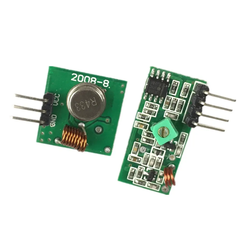 433mhz Rf Transmitter And Receiver Module Link Kit For Arm/mcu Wl Diy 315mhz/433mhz Wireless