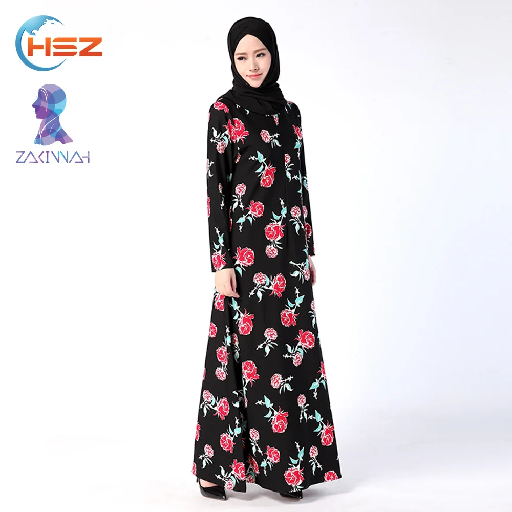 Zakiyyah 1046 Baru Model Fashion Gaya Kain Abaya Abaya Di Dubai