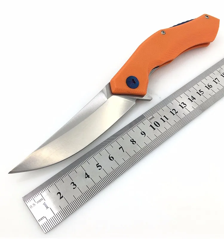 Sharp Pocket Discount Hunting Knife With D2 Blade G10 Handle Cool