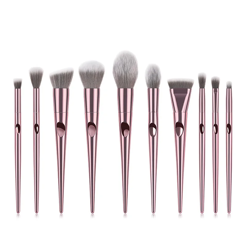 

hot new products private label makeup brush rose gold, Customized color