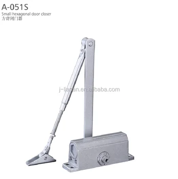 A051s Aluminum 2 Speed Adjustment Small Hexagonal Door Closer Buy Adjust Dorma Door Closer Concealed Door Closer Adjustable Power Door Closer