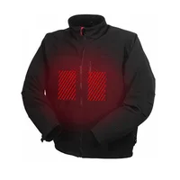 

Men Women Winter USB Battery Powered Clothing Heated Coat Jacket With Fleece Liner For Hunting Ski Motorcycle