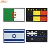 High Quality 3D/2D Flag PVC Rubber Patch Custom All Country PVC Flag Patch custom 2D PVC patch
