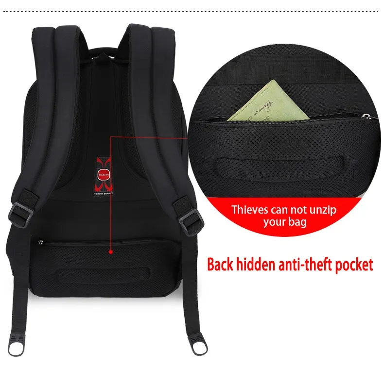 2017 Tigernu New Design 15.6 17inch Men Women Backpack waterproof Laptop Backpack bag Mochila School Backpack for Boys Girls