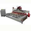 Multiple Use 4 Axis Cnc Carving Machine For Wood Stairs 8 Heads Cnc Router China