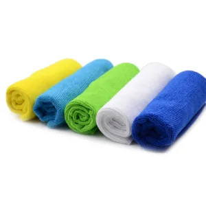 Image of Multi color exquisite workmanship super absorbent microfiber car cleaning washing cloth
