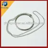 Clowns Magicians Metal Toy Ring Chain Easy Necklace Magic Trick Logic Knot