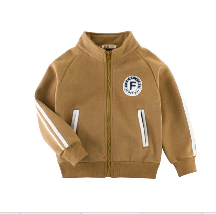 

2019 Spring Autumn Wholesale Kids Warm Soft Casual Jacket For 2-7Y Boys Children's clothing