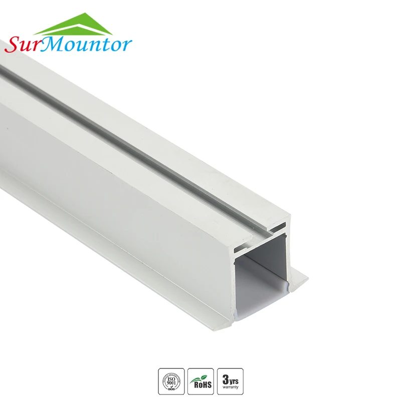 LED Strip Lighting Channel Recessed Mounted Profile Aluminum LED