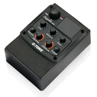 

Cherub GT-5 New Acoustic Guitar Preamp Piezo Pickup 3-Band EQ with Built-in Chromatic Tuner and Phase Reverb and Chrous Effects
