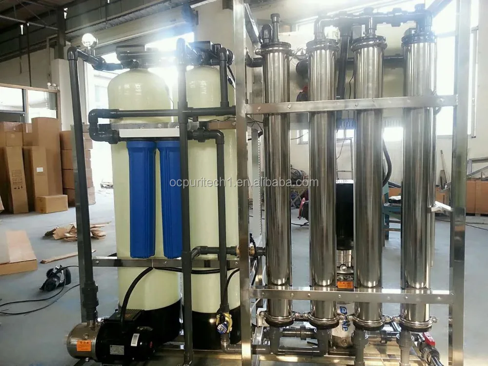3000GPD underground water treatment desalination reverse osmosis plant