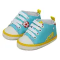 0 18M Newborn Kids Baby Boy Girl Laces Baby Shoes Soft Sole Toddler New