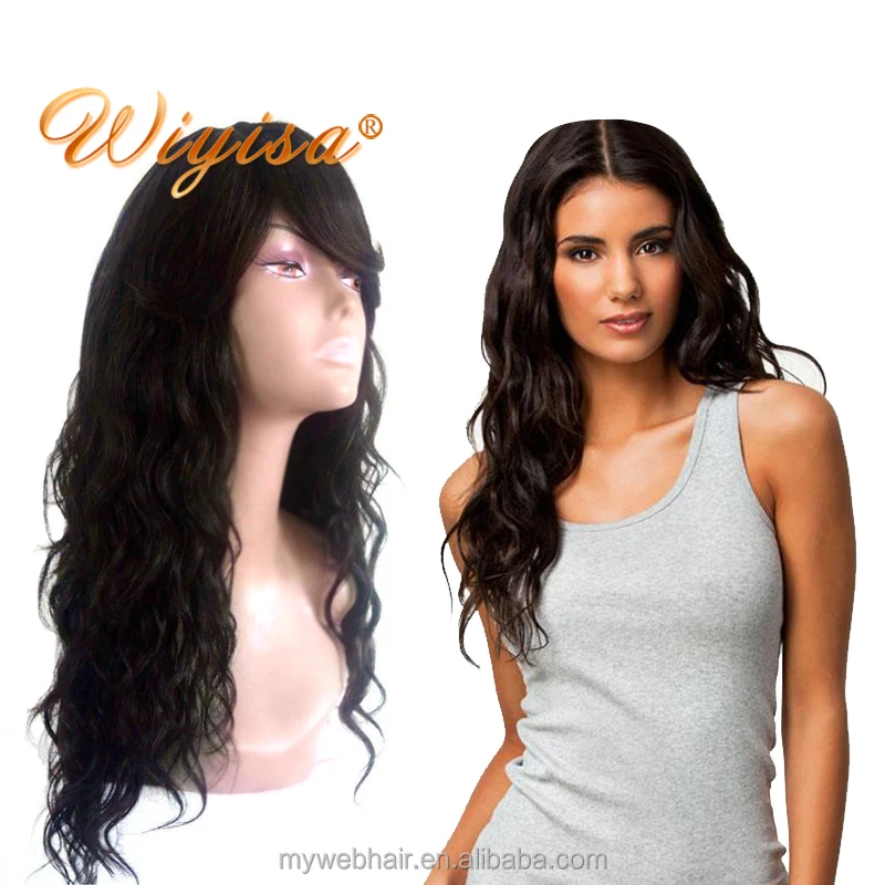 

Factory wholesale grade 7a indian virgin human hair tangle free indian remi full lace wig with baby hair