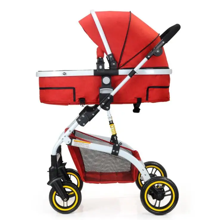 2019 Fashion high landscape  shock absorber ultralight foldable baby cart baby stroller