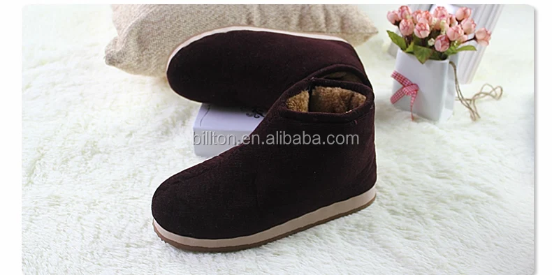 indoor men winter slipper shoes