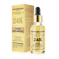 

Covercoco Luxury Essential oil Moisturizing Firming Anti Aging Skin Care Lift 24k Gold Face Serum