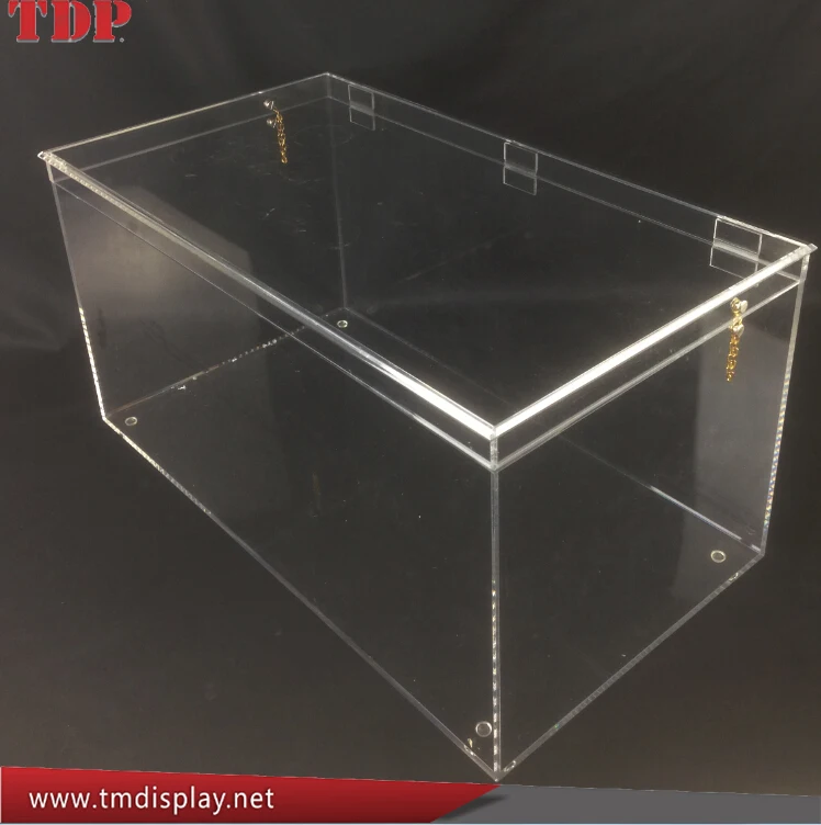 Large Decorative Wholesale Clear Acrylic Storage Trunk Household ...