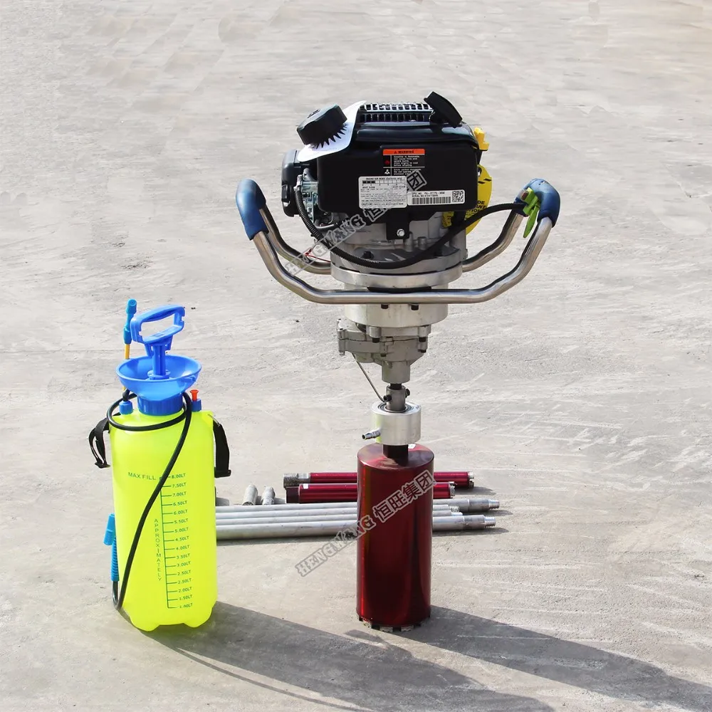 Backpack Portable Diamond Core Drill Rig Rock Drill Hand Drilling Machine - Buy One Man Water 