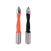 tungsten carbide head V type flute dowel drills for through hole