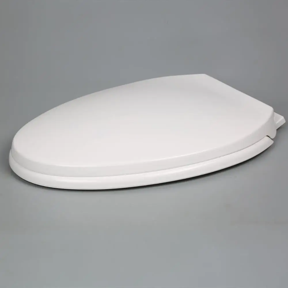 Home & Garden Elongated Toilet Seat Dark Gray Closed Front Quiet Close