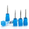 3.175mm 3 Edge carbide pypamid bits 3A TOP QUALITY engraving cnc router tools Machine 3 face stone carving power tools router