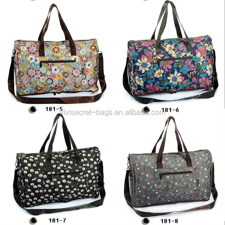 Customized Cheap Designer Luggage Overnight Bags Large Cheap Nylon