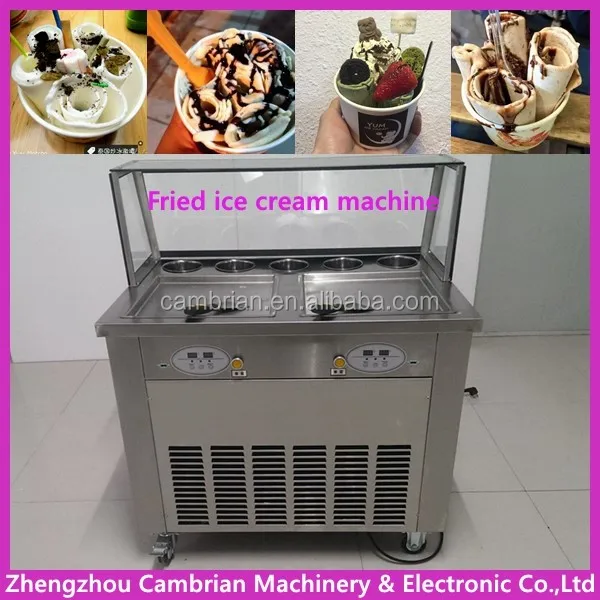 fry ice cream machine