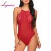 Red Chinese style mature women babydolls lace hot ladies adult teddy sexy lingerie for fat women