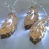 Iron Leaf White LED USD String Lights