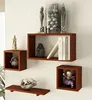 wooden decoration shelf wall units designs in living room