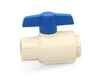 China supplier MZL high ASTM D2846 CPVC material single union ball valve