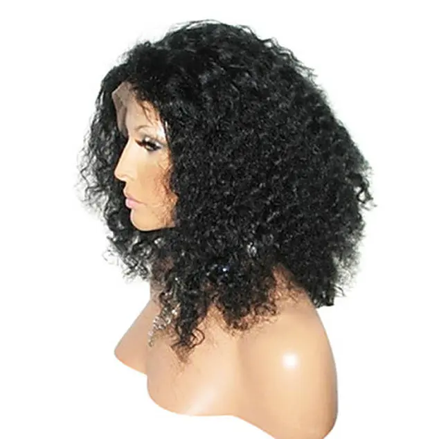 

virgin brown oprah curl full lace wig lace wig,oprah human hair wig for african man