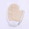Promotional hotselling Natural Sissal exfoliating bath gloves