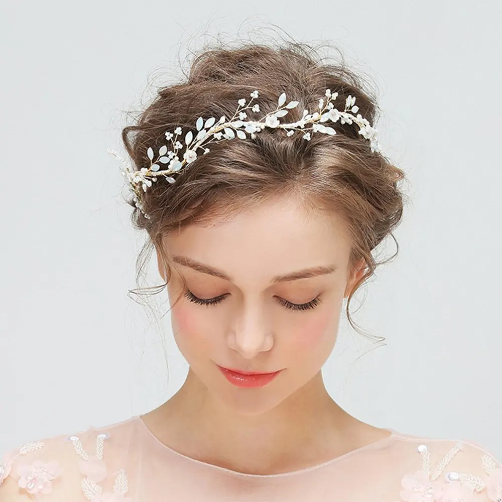 bridal hair ribbon