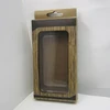 Support Customized Size Universal Plain Kraft Paper Box Packaging With Plastic Uptake For Wood Case