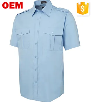 blue security uniform