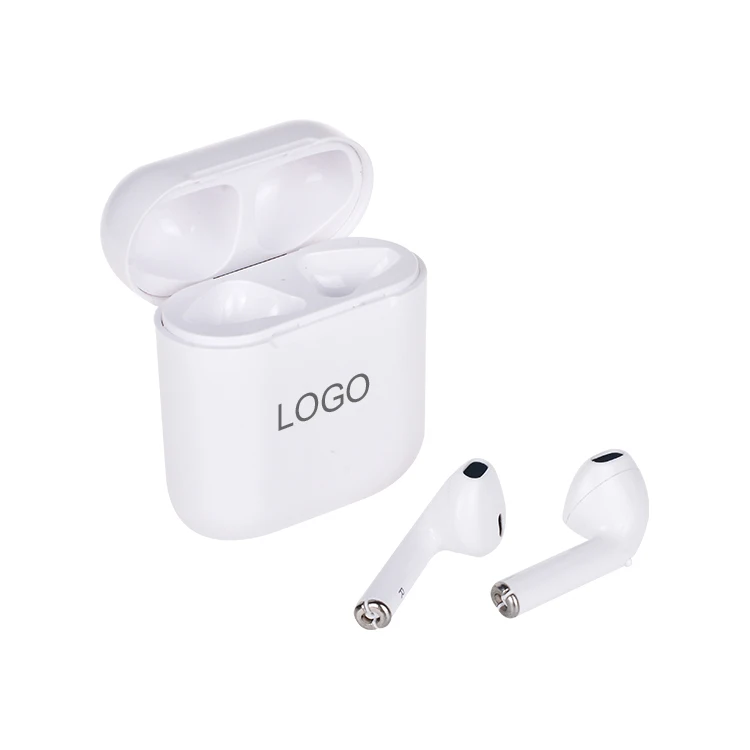 

Noise Canceling Stereo Earbuds Wireless Earphones Afans I8 With Charging Case, Black/white/gold/red/