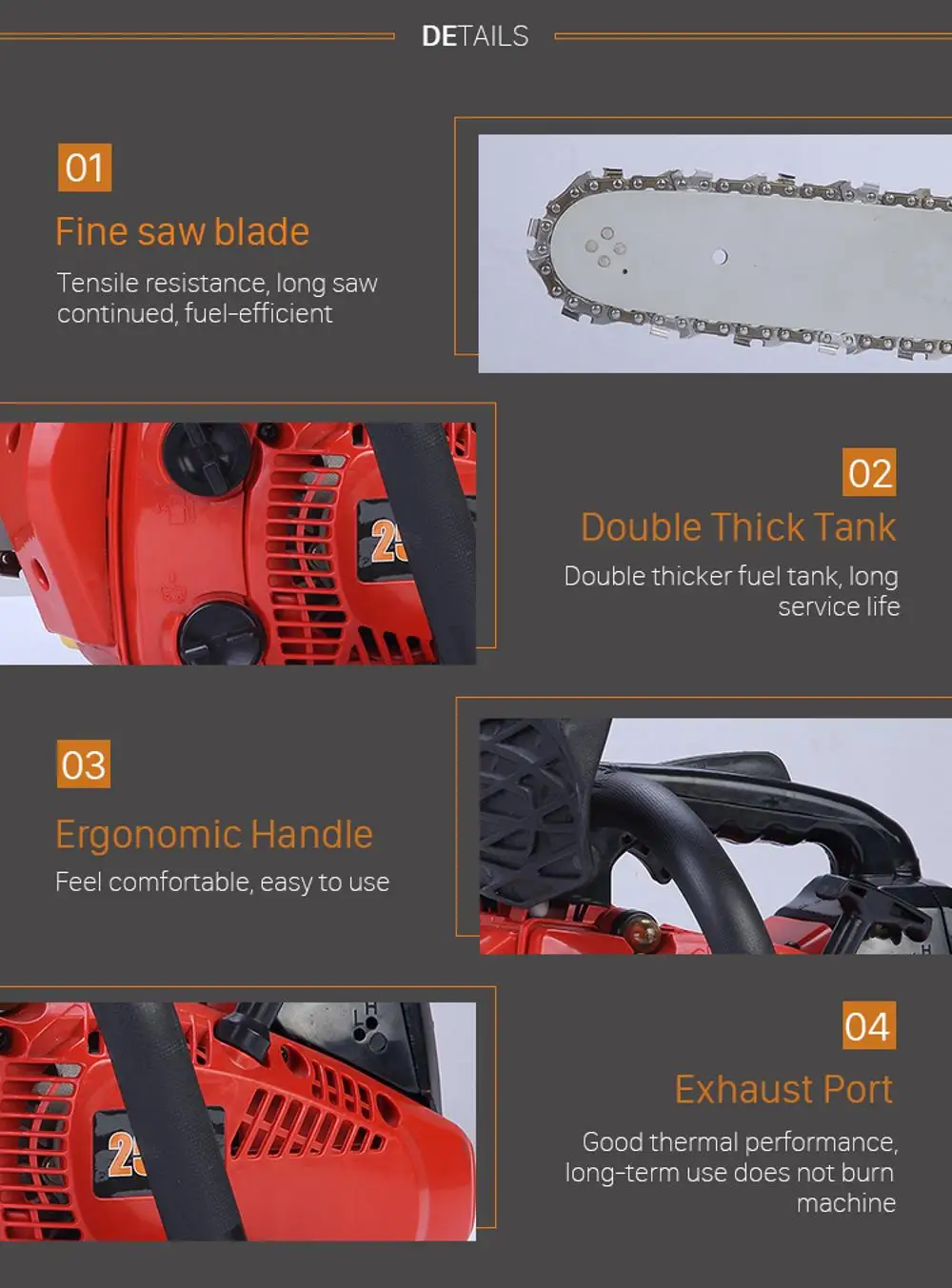 Oo Power 25cc Chainsaw Parts Saw Chain For 2500 Petrol Buy Saw Chain