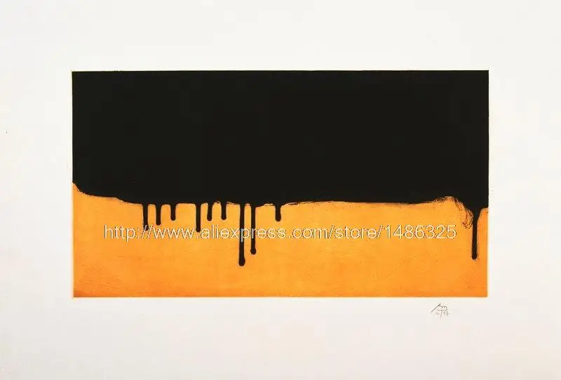 Modern Art Painting Bedroom Decor Painting Oil Living Room Abstract Decorative Painting Robert Motherwell American