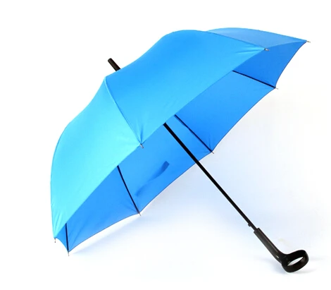 Innovative Design Straight Umbrella With Coffee Cup Holder - Buy 