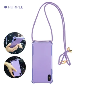 TPU Phone Case Lanyard iPhone XR Max 6 7 8 X
