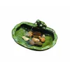 Smart Solar Solar Powered Ceramic Frog Outdoor Water Feature