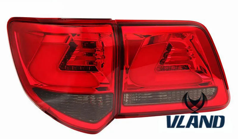 Vland Factory LED Tail Lamp For Fortuner 2012 2014 2015 2016 LED Light Back Taillight Rear Light Plug And Play