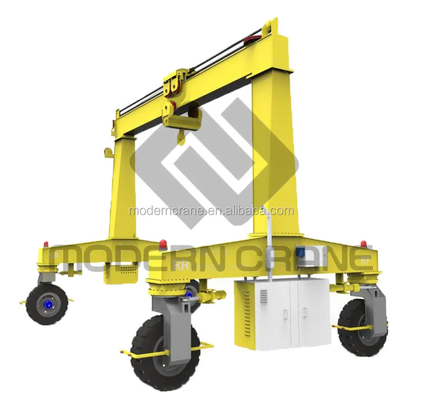 
High Quality SBR Single Beam Rubber Tired Gantry Crane 