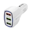 QC3.0 3 USB Car Charger 35W 5V/7A Quick Charge Car Charger With Led Indicator For Tablet Pad Mobile Phone Chargers